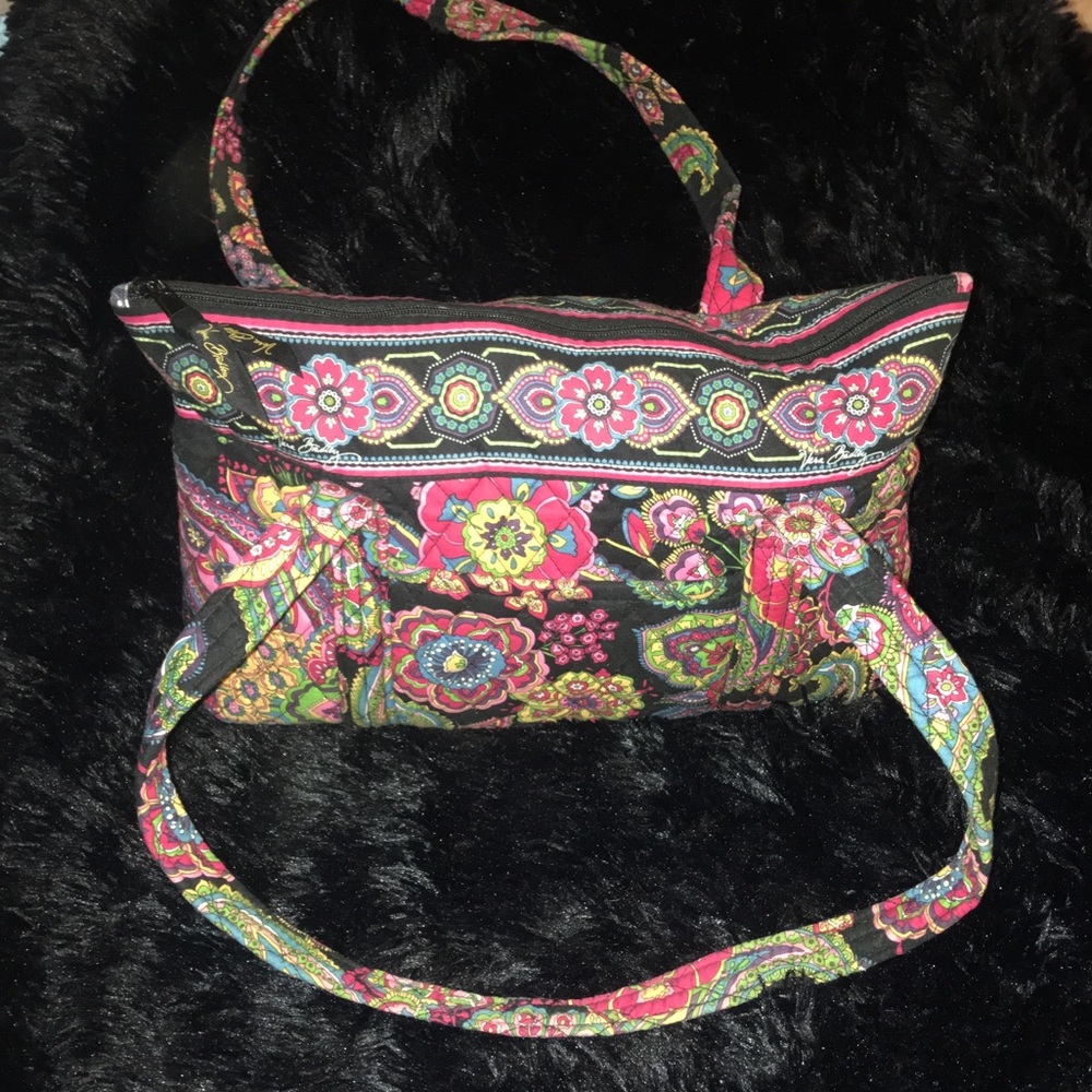 Vera Bradley quilted tote bag